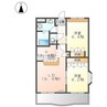 ロイヤルヒルズ青山 2LDKの間取り