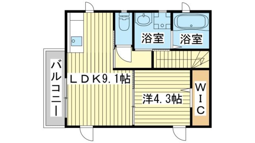 間取図 サンピース