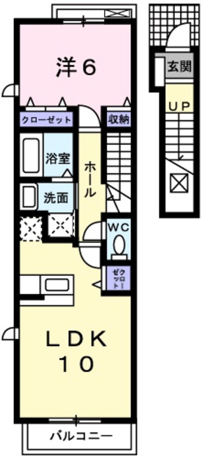 間取図 サウスローレル