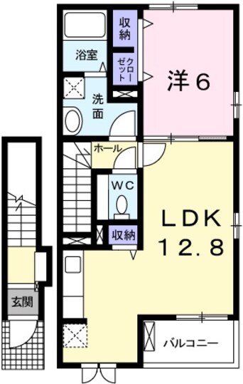 間取図 カーサ　イリーデ