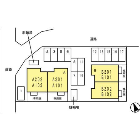  シロフィーマ　メゾン　B棟