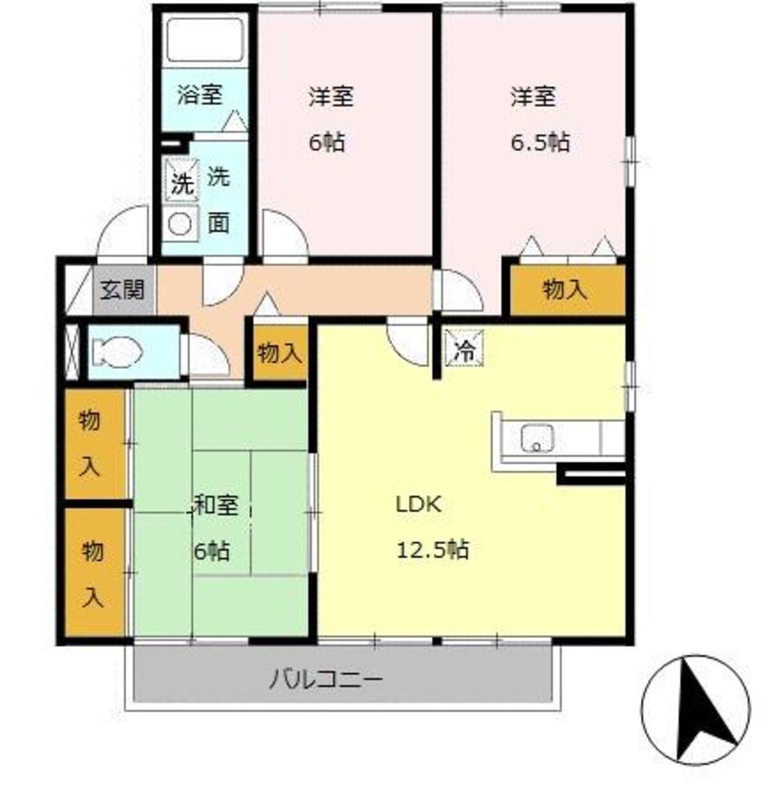 間取図 フォレスト２１