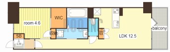 間取図 キャッスルコート岩端