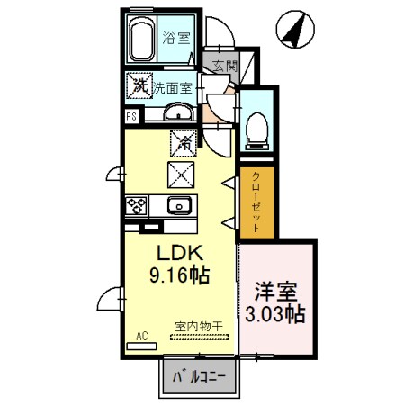 間取り図 PARC　MIDI