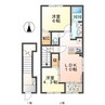 リュクス 2LDKの間取り