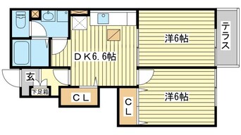 間取図 シエル・ソーレ