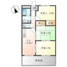 ミィーティア 3DKの間取り