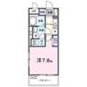 ミステル 1Kの間取り