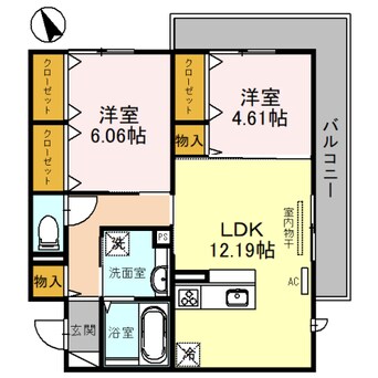 間取図 ヴィラ　ルーチェ