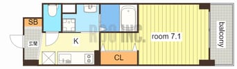 間取図 MISTRAL姫路駅前Ⅶ　高尾町