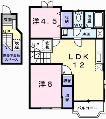 間取図 モアークレスト　Ⅲ