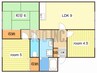 ボナール東川A 3LDKの間取り