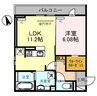 D-Place阿保 1LDKの間取り