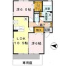 ラフィエール 2LDKの間取り