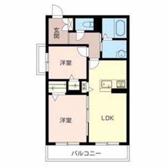 間取図 リメインらかん　Ｎ棟