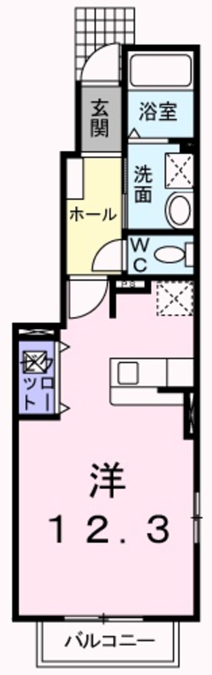 間取図 マーカスＢ