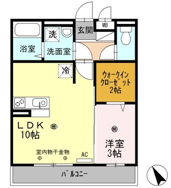 間取図 ノア東山Ｂ棟