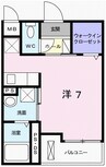 フィレール　デュ　トラジャⅢ 1Rの間取り