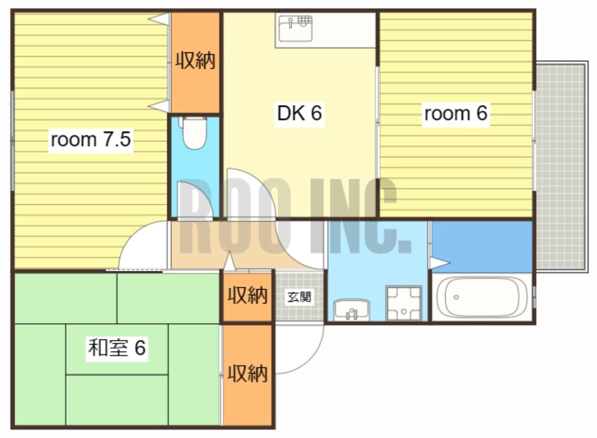間取図 ウィズガーデン