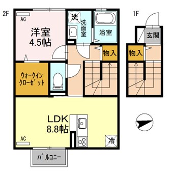 間取図 リッチキャッスルⅢ