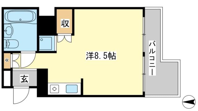間取図 インタービレッジ東延末