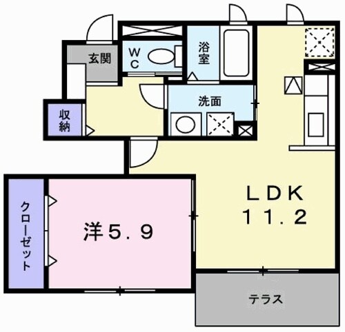 間取り図 フィオーレ