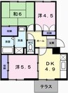 ヒューマンプレイス 2LDKの間取り