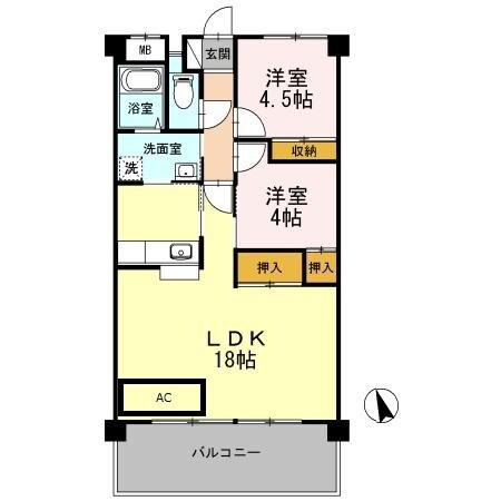 間取り図 ロゼオ パラッツオ