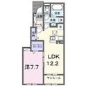 ソレイユ　こだまの間取図