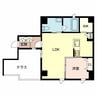 ＳＴＥＬＬＡ　白銀 1LDKの間取り