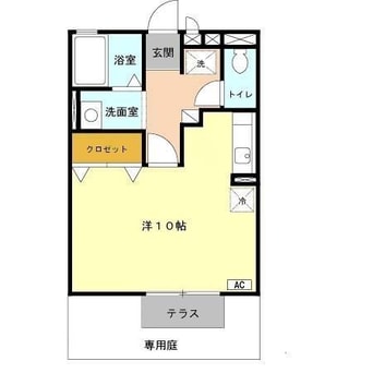 間取図 ル・シェルコート