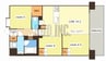 レーベン姫路本町 3LDKの間取り