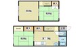高浜町貸家の間取図