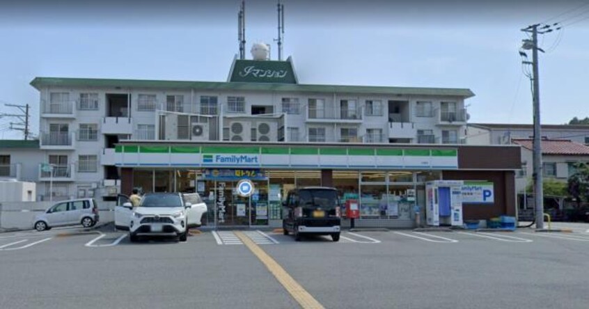 コンビニまで400m※ファミリーマート　広峰店 城北新町貸家