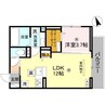 D-PLACE町坪 1LDKの間取り