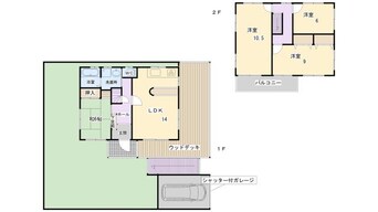 間取図 青山南４丁目貸家