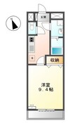 エスポア　井ノ口 1Kの間取り
