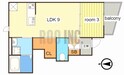 アイメゾン東山の間取図