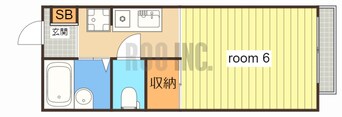 間取図 カルム白浜