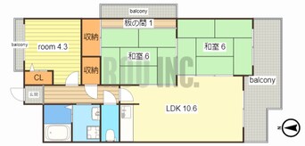 間取図 矢倉ハイツ