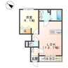 シャルマン 1LDKの間取り