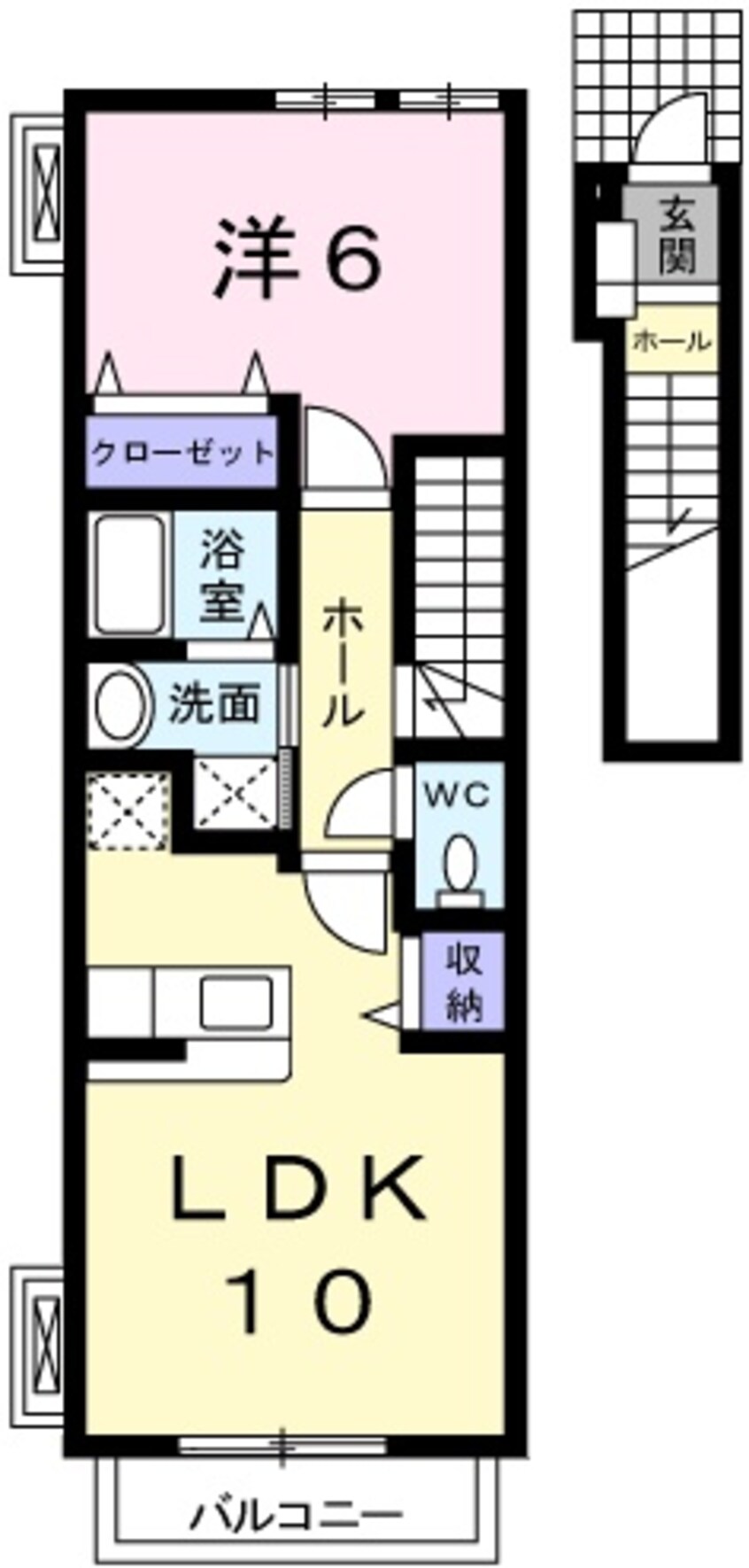 間取図 アンジェリカⅡ