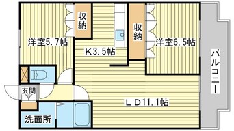間取図 メゾンレフォルテ