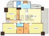 アルファステイツ姫路城西 3LDKの間取り