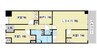 キャッスルコート田寺 3LDK+Sの間取り