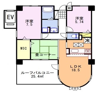間取図 リベール姫路岡町