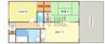 ハイツASAHI 2DKの間取り