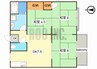 VANROCK勝原駅前 3DKの間取り