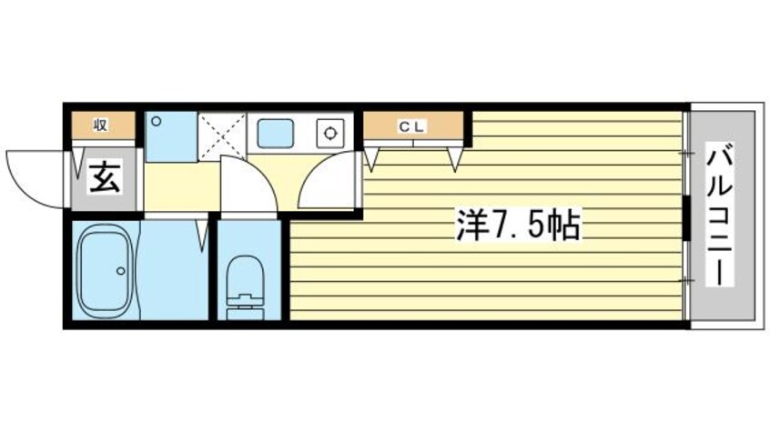 間取図 Fancy COCOlate（ファンシーココレイト）