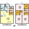 エルシオン竹ケ花 3LDKの間取り